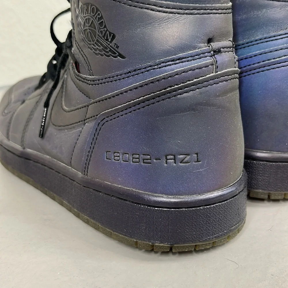 Jordan Nike Air Jordan 1 Retro High Zoom 'Fearless' Iridescent High Top Lace Up - Picture 3 of 11